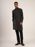 ZIG-ZAG ASYMMETRIC KURTA SET
