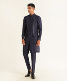 FRONT OPEN DOUBLE PANEL KURTA SET