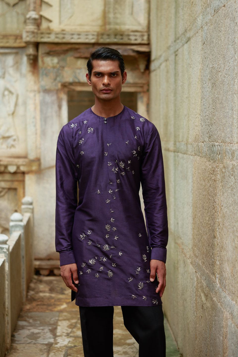 EMBROIDERED KURTA SET