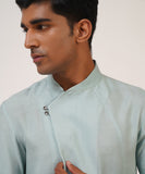 TWO BUTTON ASYMMETRIC KURTA SET