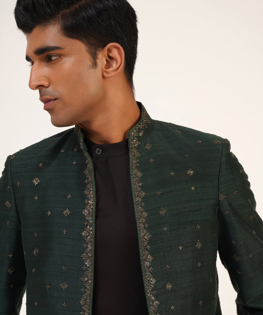 FRONT OPEN BANDHGALA