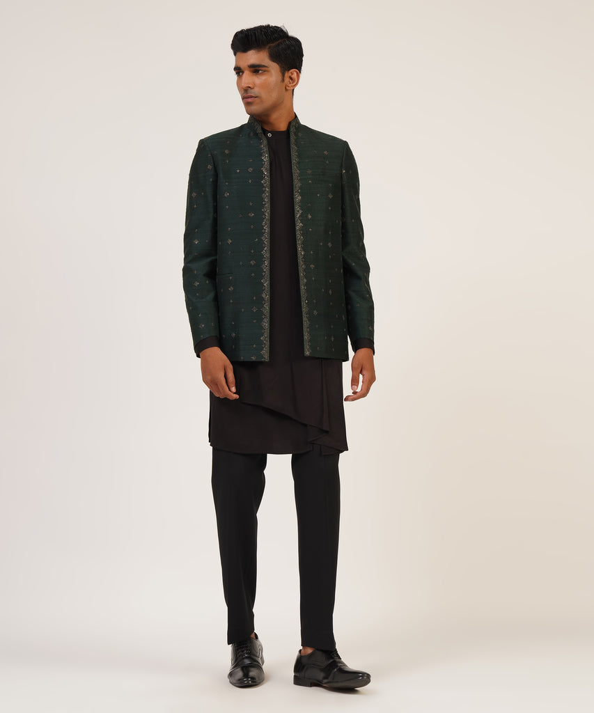 FRONT OPEN BANDHGALA