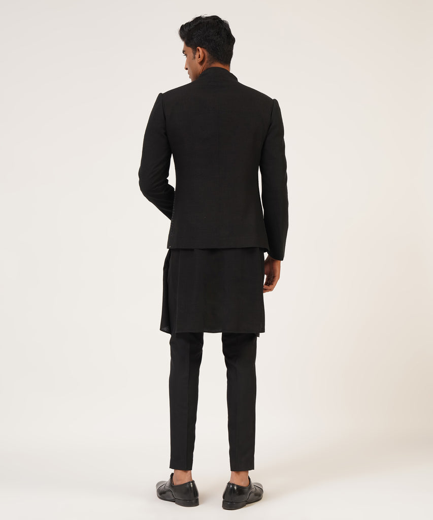 FRONT OPEN BANDHGALA SET