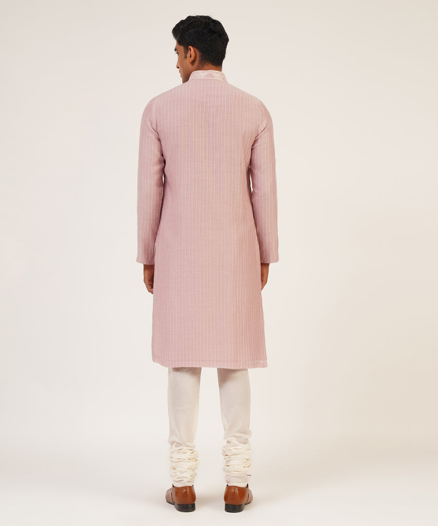 EMBROIDERED KURTA SET