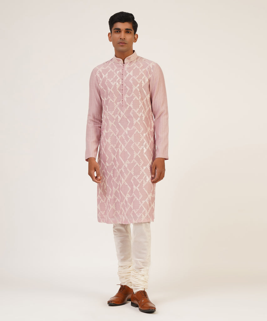 EMBROIDERED KURTA SET