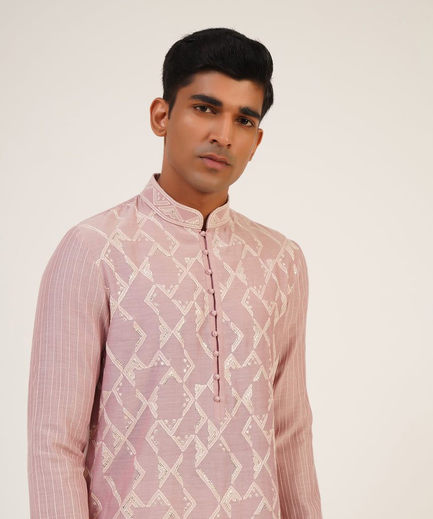 EMBROIDERED KURTA SET