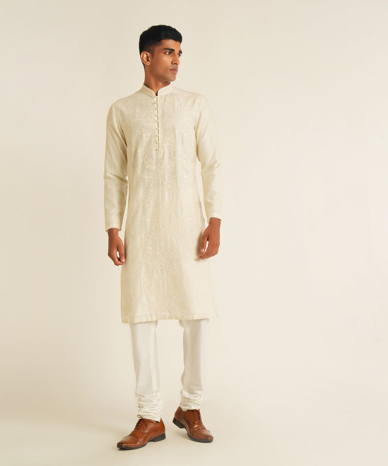 EMBROIDERED KURTA SET