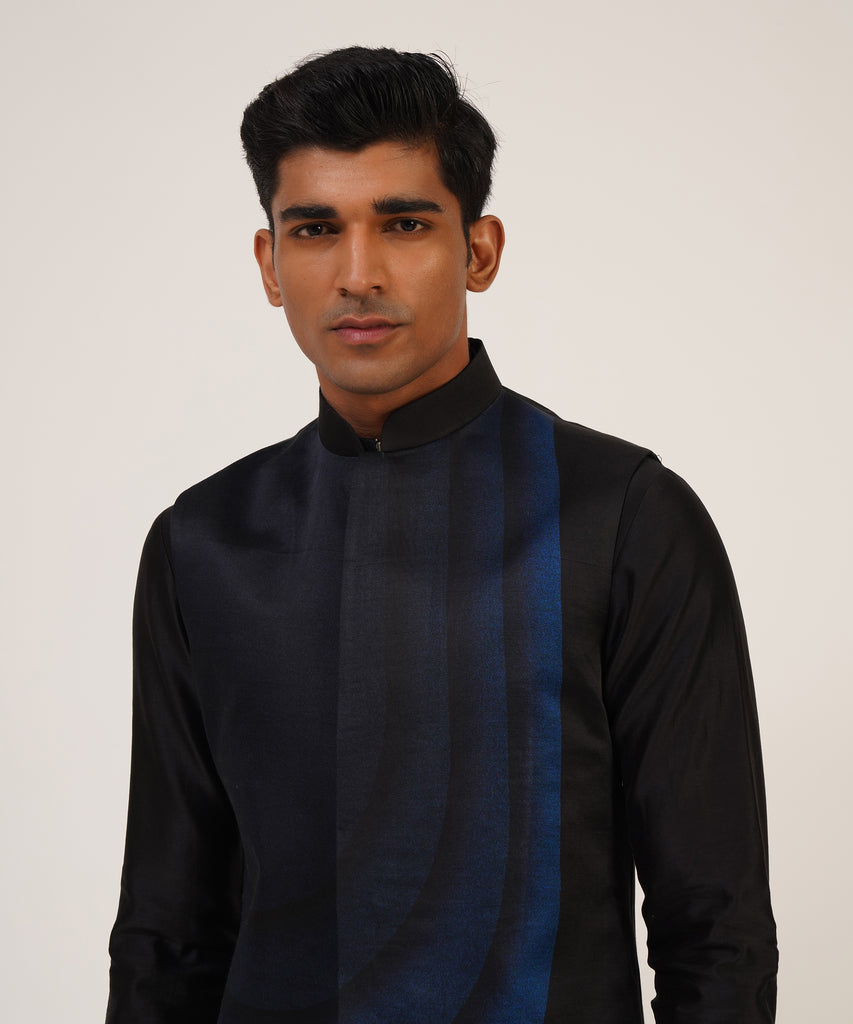 PRINTED JAWAHAR JACKET