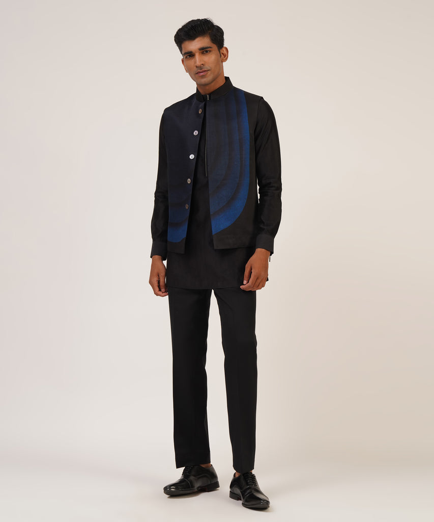 PRINTED JAWAHAR JACKET