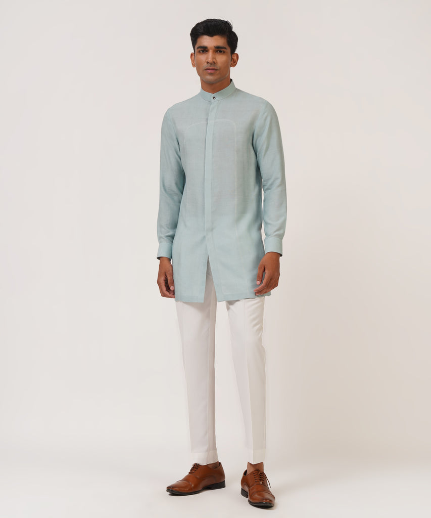 HAND EMBROIDERED OPEN JAWAHAR JACKET SET