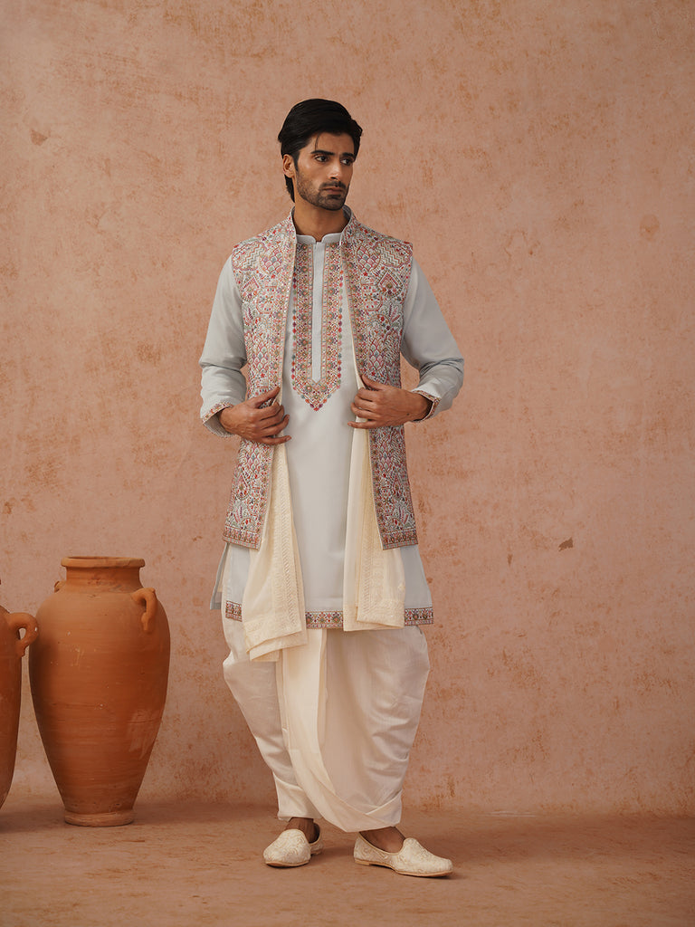 ZAYD JACKET KURTA SET