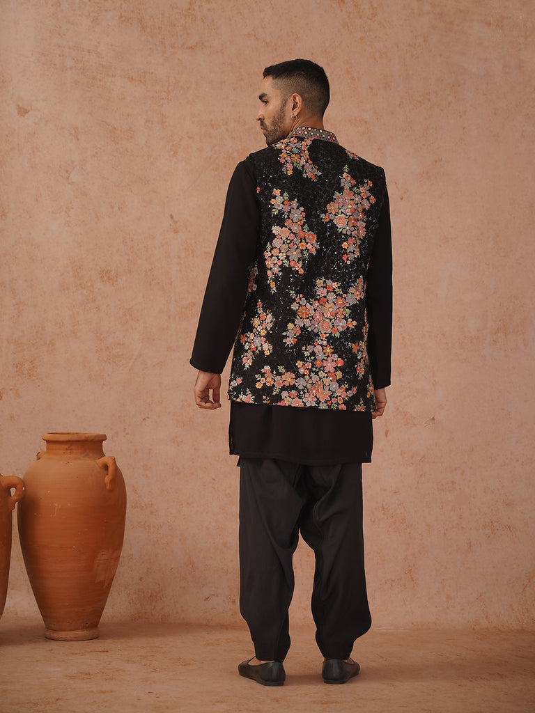 KAVIR JACKET KURTA SET