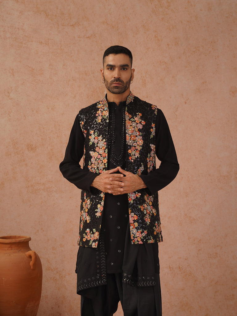 KAVIR JACKET KURTA SET