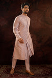 LAVENDER EMBROIDERED KURTA SET