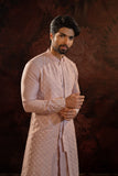 LAVENDER EMBROIDERED KURTA SET