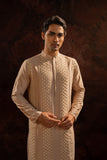 PEARL MESH PINTUCK KURTA SET