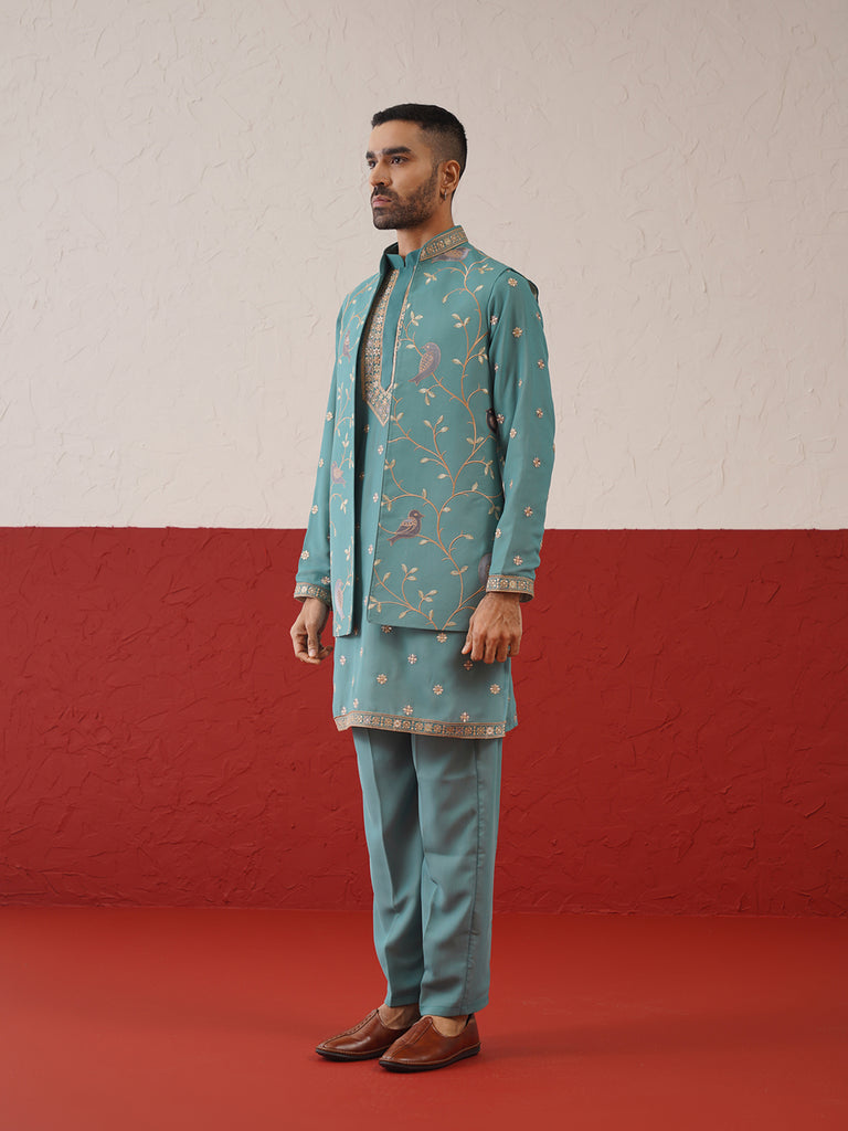 AARIT JACKET KURTA SET
