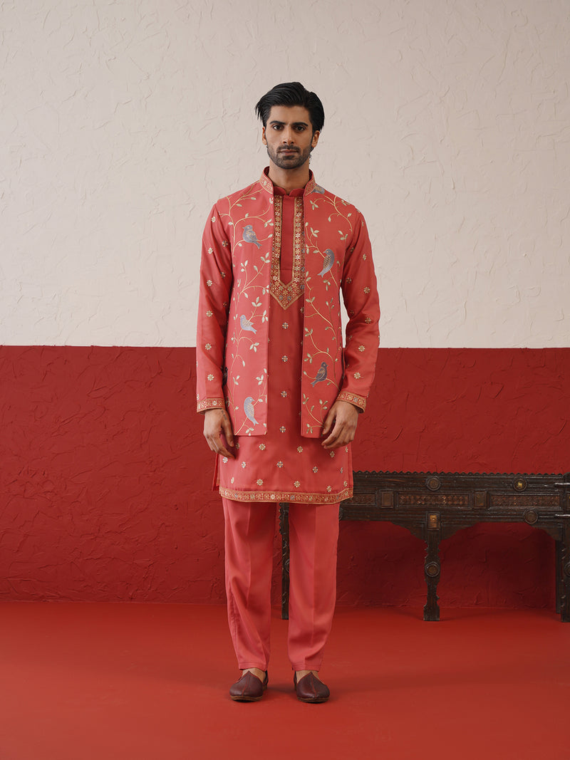 TANIR JACKET KURTA SET