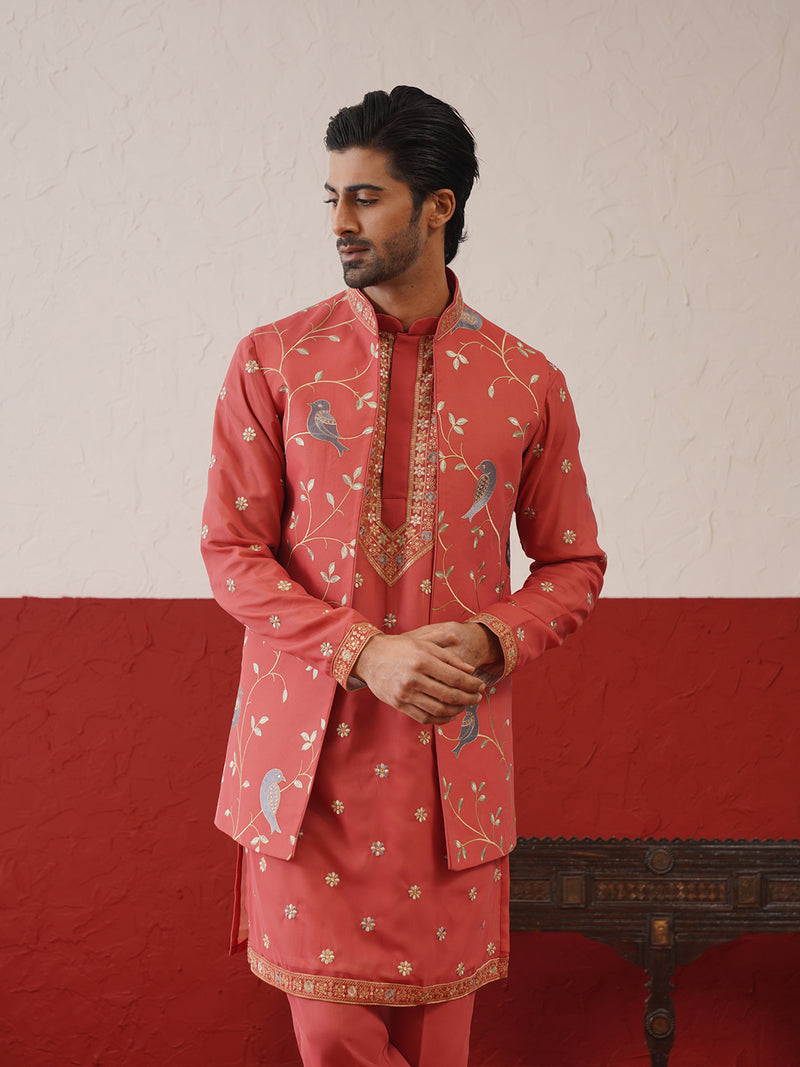 TANIR JACKET KURTA SET