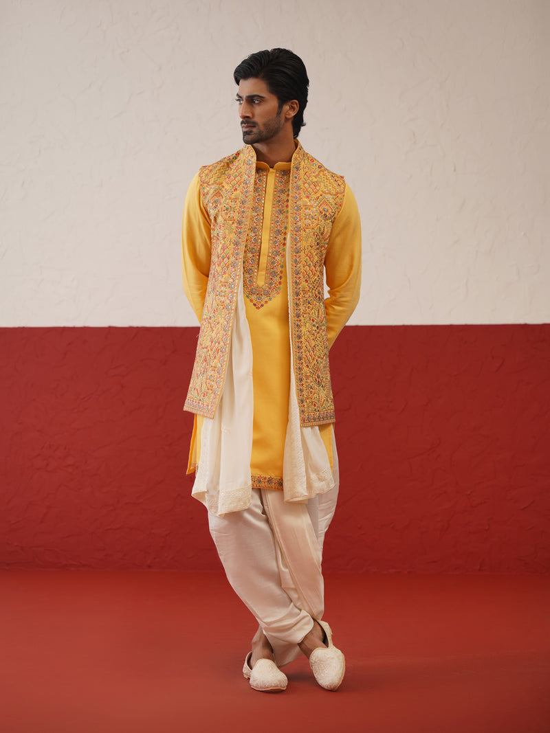DARSH JACKET KURTA SET