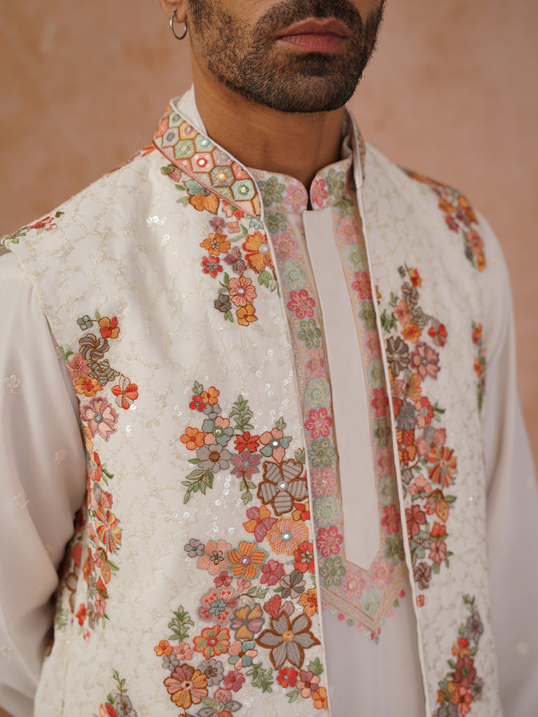 ZAYAN JACKET KURTA SET