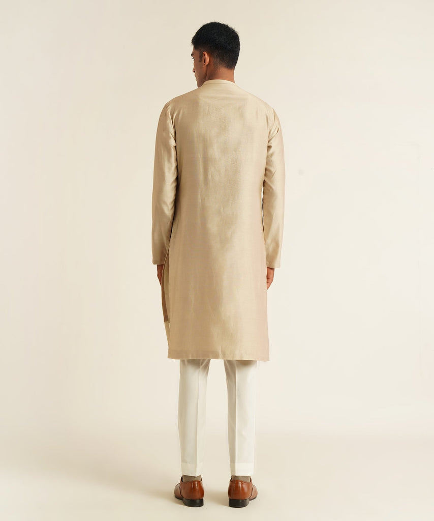EMBROIDERED HYBRID KURTA SET