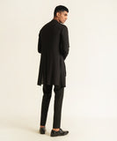 CONCEALED PLACKET DRAPE KURTA