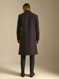 HAND EMBROIDERED SHERWANI SET