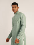 ZIG-ZAG ASYMMETRIC KURTA SET