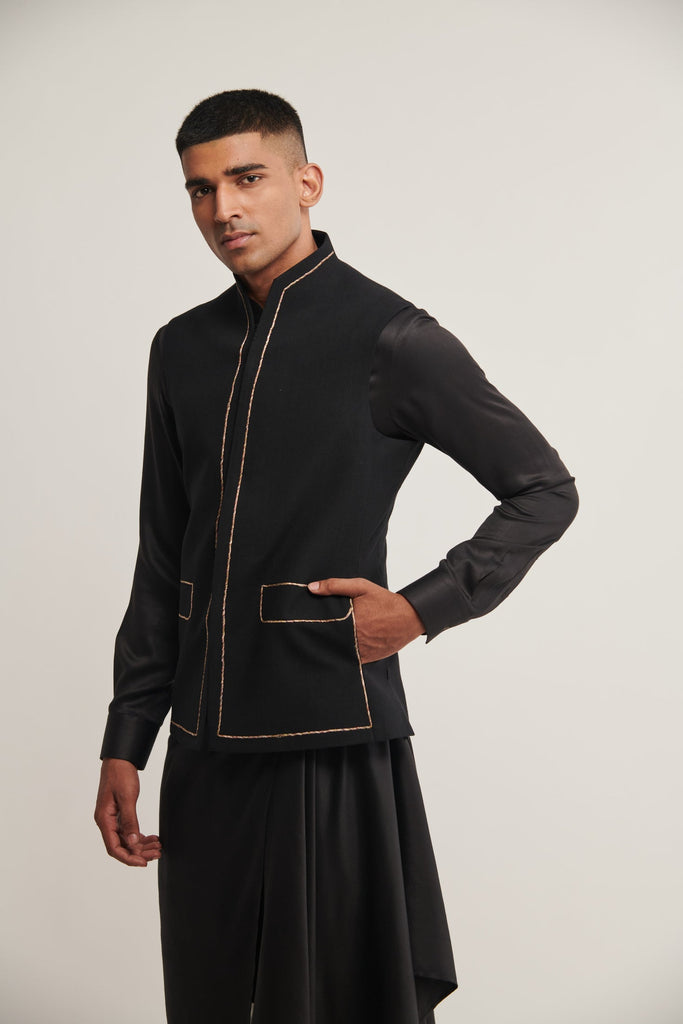 HANDLOOM EMBROIDERED JAWAHAR JACKET