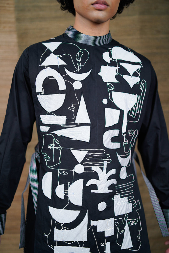 MONOCHROME KURTA