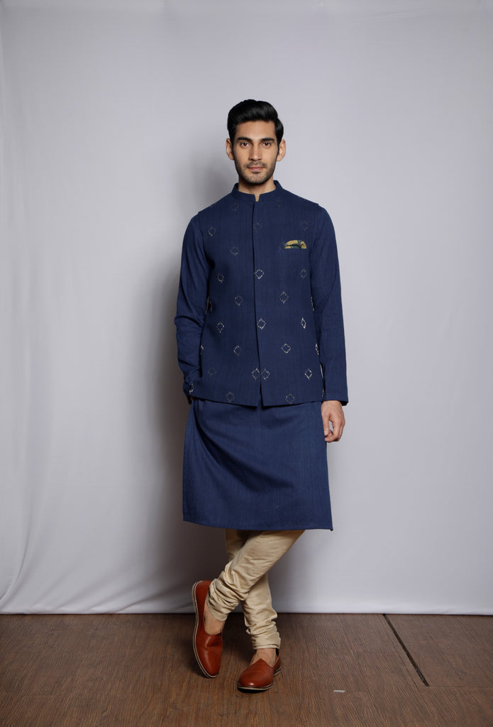 INDIGO BLUE BANDI SET