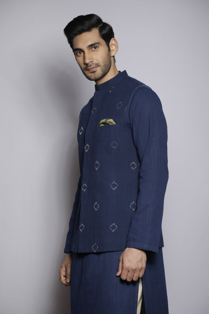 INDIGO BLUE BANDI SET