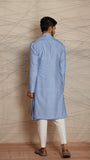 POWDER BLUE KURTA SET