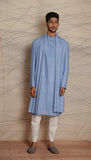 POWDER BLUE KURTA SET