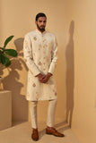METAL EMBROIDERY SHERWANI SET