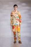 SHAFAQAT PRINTED NEHRU AND KURTA PAJAMA SET