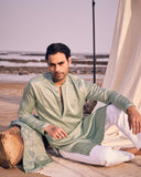 MIRROR TASSEL KURTA DUPATTA SET