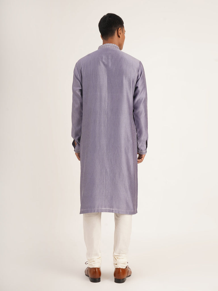 EMBROIDERED KURTA SET