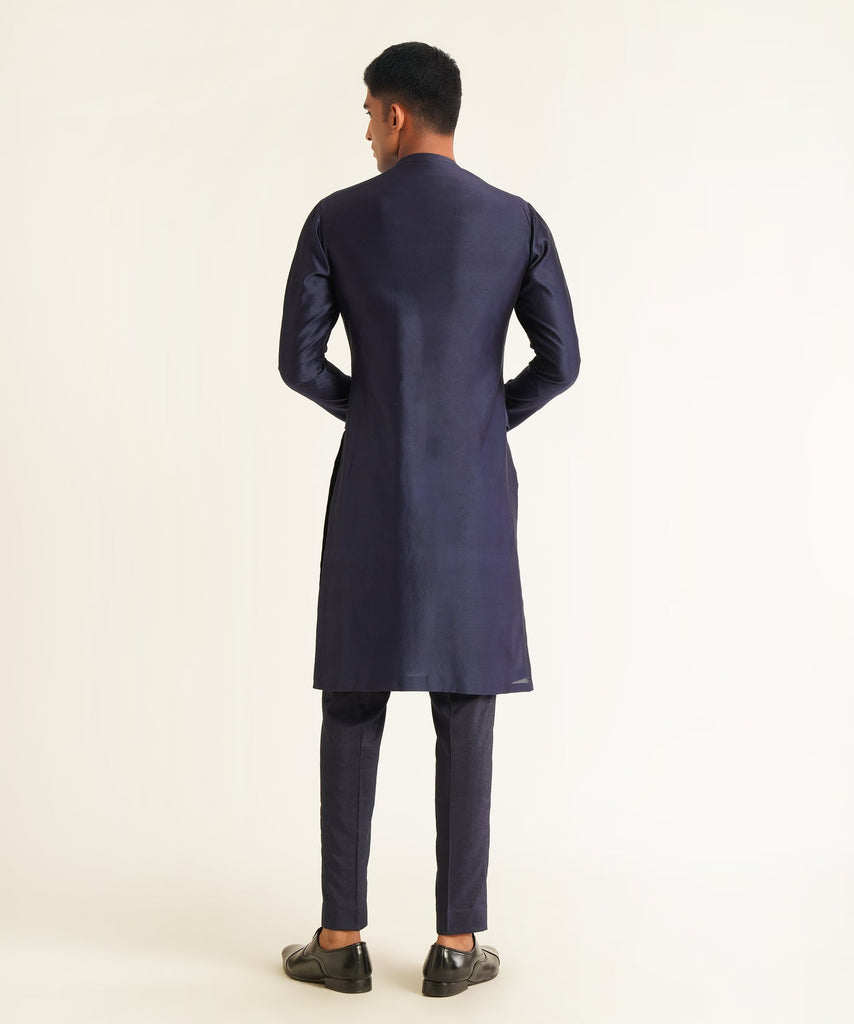 EMBROIDERED HYBRID KURTA SET