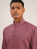 ZIG-ZAG ASYMMETRIC KURTA SET