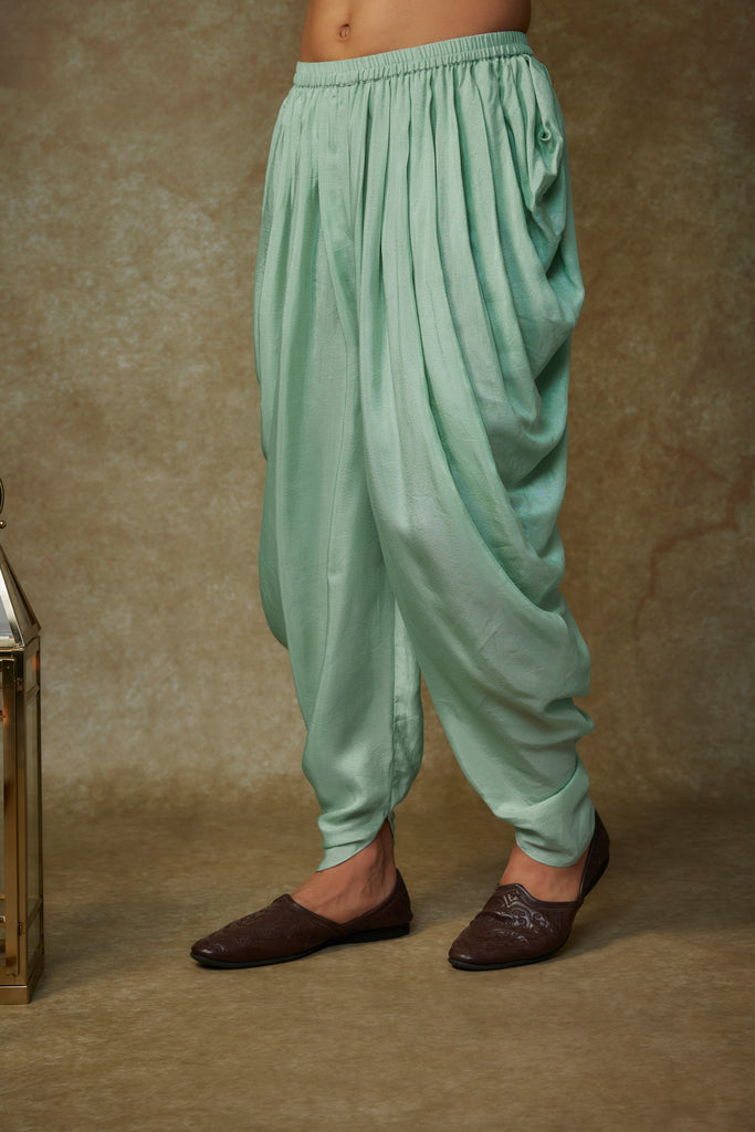 MINT EMBROIDERD SHERWANI WITH PANT