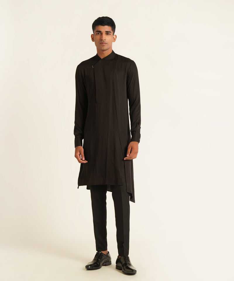 TWO BUTTON ASYMMETRIC KURTA