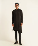 TWO BUTTON ASYMMETRIC KURTA