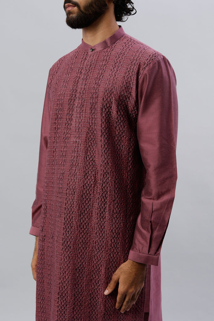 rose pink kurta