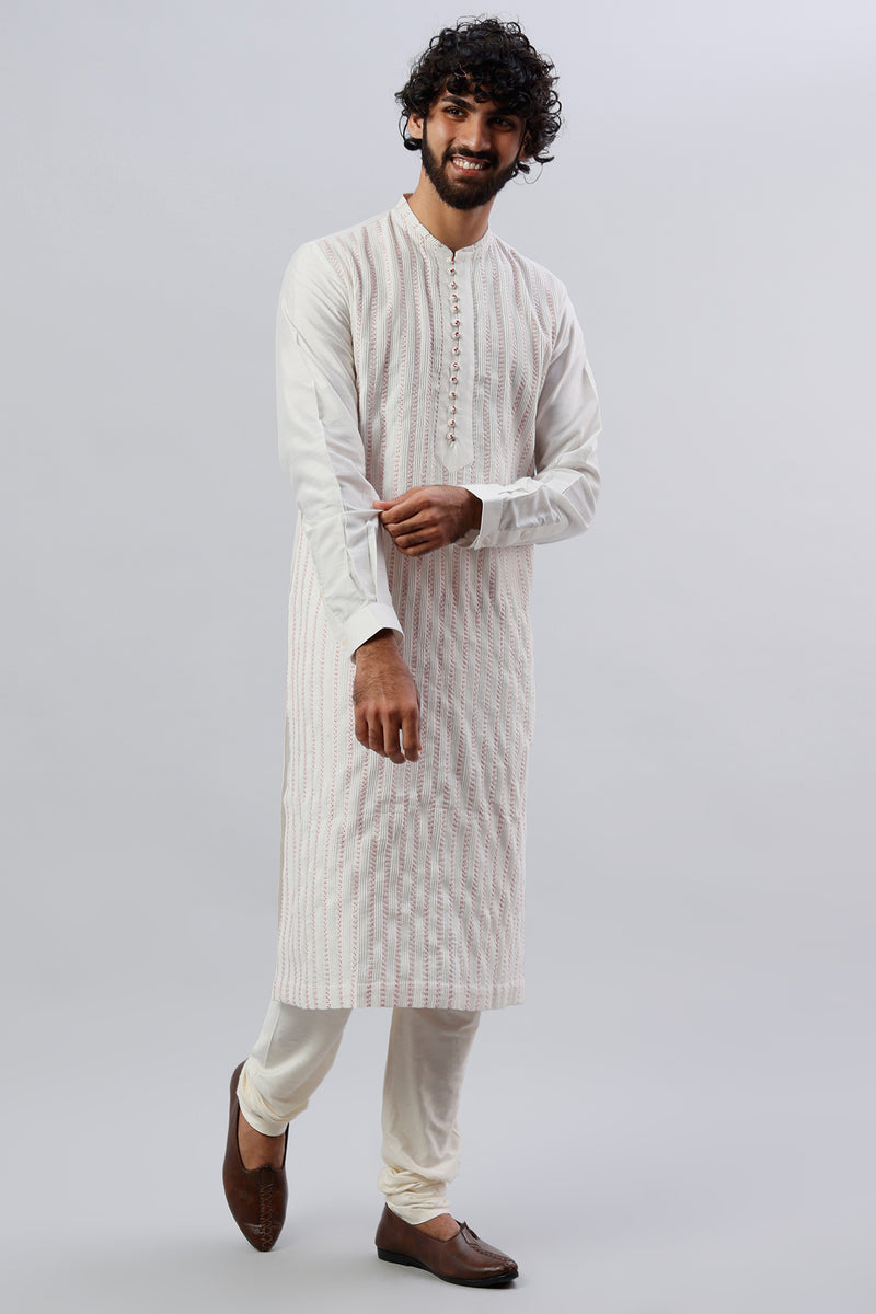 cherry lines kurta