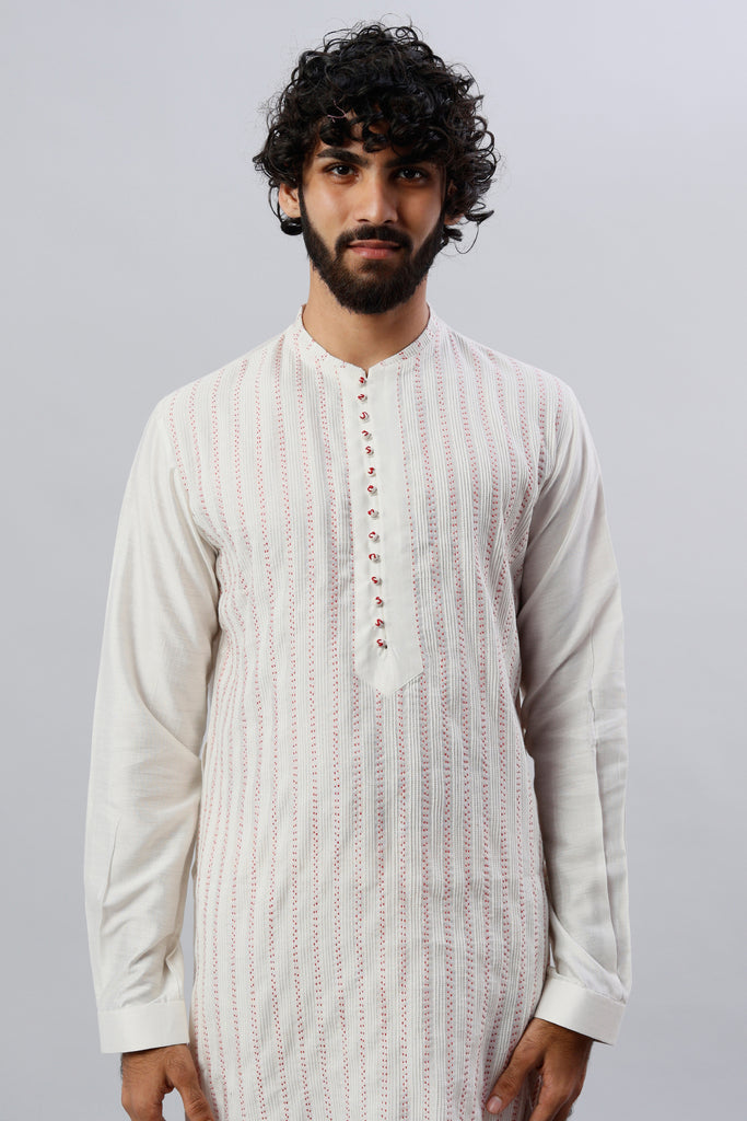 cherry lines kurta