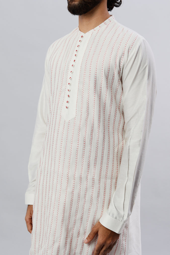 cherry lines kurta