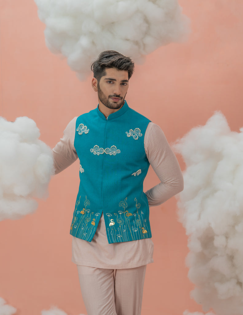 Flamingo Sundowner bundi set