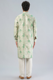 SEA GREEN EMBROIDERED KURTA SET
